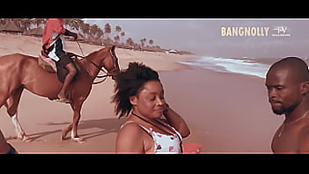 Bangnolly Africa'Nın Full Hd Orgy'Si Plajda!