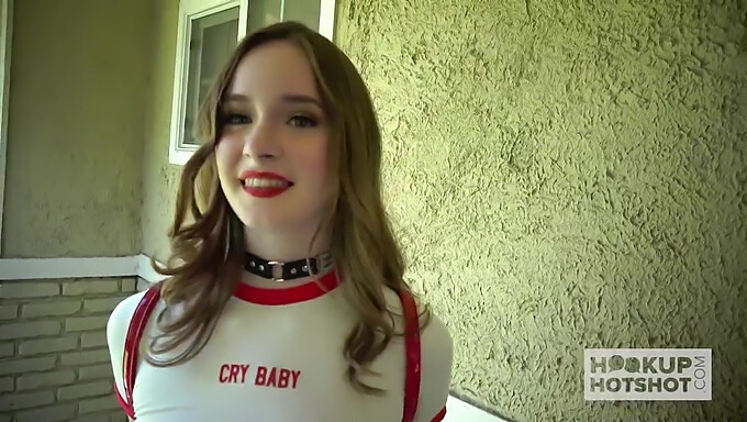 Small Titted Teen Hazel Moore Takes It Deep In The Backdoor