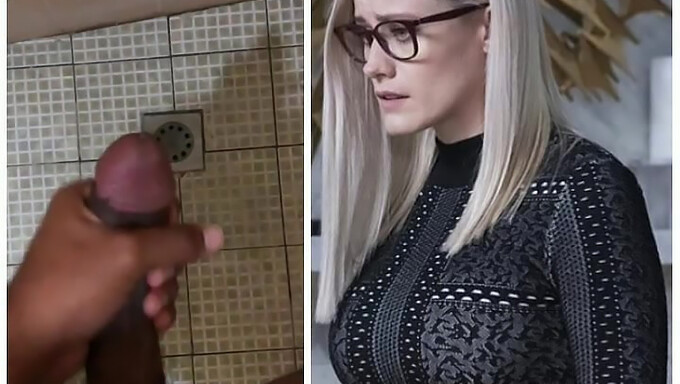 Olivia Taylors Store Pupper Og Kuk Leker Med En Liten Penis