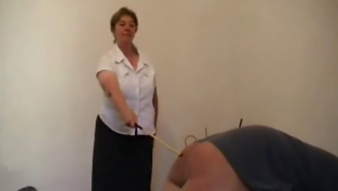 Milf Takes Control With A Cane