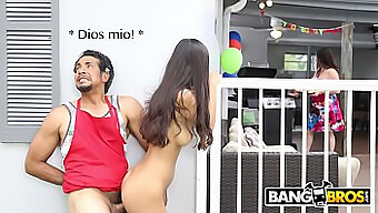 Bangbros Predstavuje Darček Nevlastného Otca Mladej 18-Ročnej Gianny Dior - Tvrdý Sex